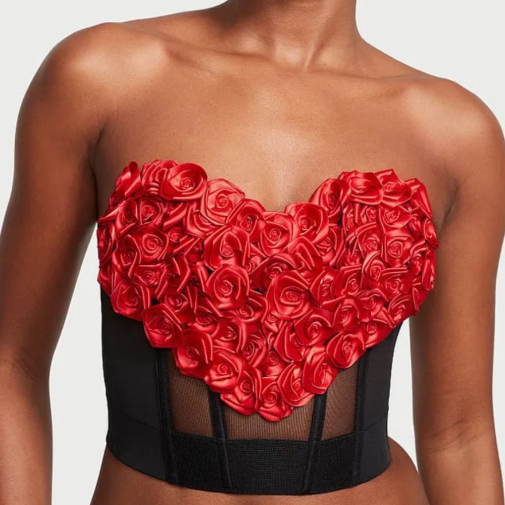 VICTORIA’S SECRET Very Sexy VS Archives Rosette Corset Top - Picture 3 of 10